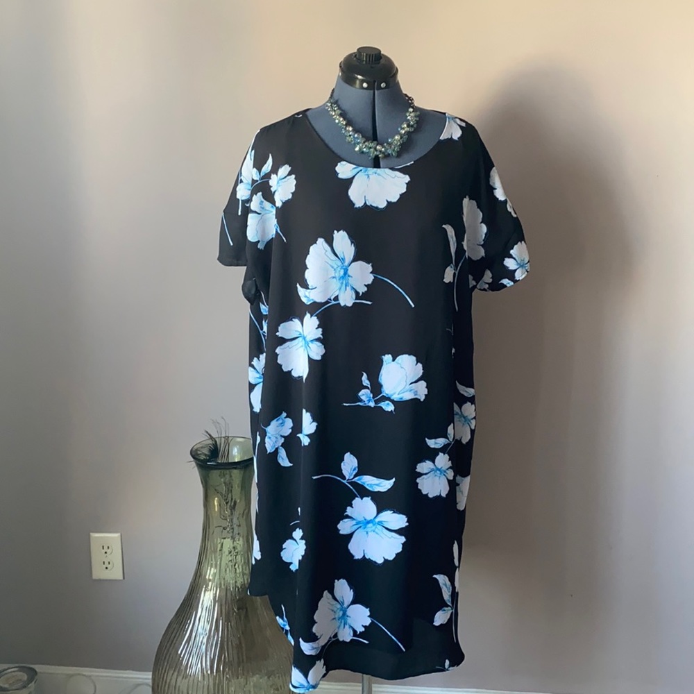 Floral Shift Dress